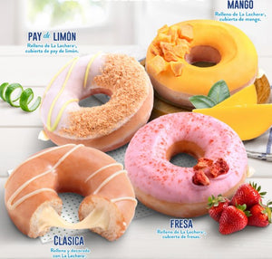 Endulza tus días con los cuatro sabores de Donas Krispy Kreme