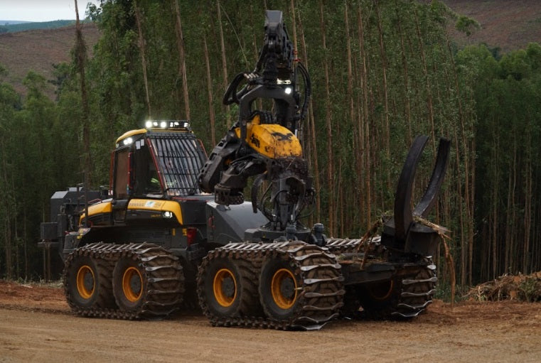 Klabin introduces forestry machine Harbunk