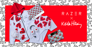 Razer lanza una colección especial de ropa y periféricos gamer inspirados en la obra de Keith Haring